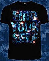 Мужская футболка"Find Your Self"