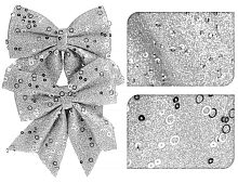 Набор бантов для декорирования "Мерцающих", 12х13 см (упаковка 2 шт.), Koopman International