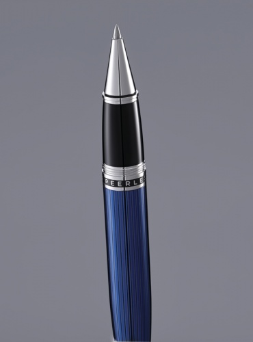 Cross Selectip Peerless - Translucent Quartz Blue Engraved Lacquer, ручка-роллер, M фото 3