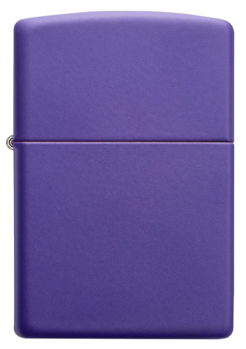 Зажигалка Zippo Classic с покрытием Purple Matte, латунь/сталь, фиолетовая, матовая