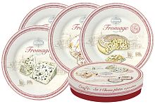 Набор закусочных тарелок Fromage, 19 см, 4 шт