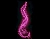 Электрогирлянда КОНСКИЙ ХВОСТ, 200 розовых mini-LED ламп, 15*1.5+1.5 м, провод-проволока+розовый шнур, BEAUTY LED