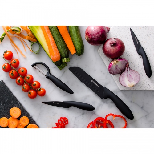 Набор из 3 ножей и овощечистки everyday фото 6