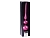 Ёлочная верхушка ИЗЯЩНЫЙ СТИЛЬ, пластик, розовый бархат глянцевый, 30 см, Koopman International