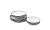 Набор тарелок 12 предметов Серые узоры на 4 персоны арт.71160120-327C