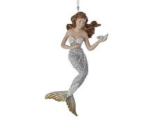 Ёлочная игрушка РУСАЛОЧКА МАРЖЕНИ, полистоун, 15 см, подвеска, Kurts Adler