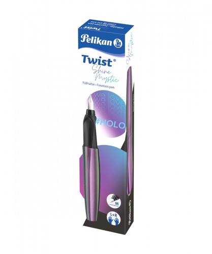 Pelikan Office Twist Color Edition P457, перьевая ручка, M фото 3
