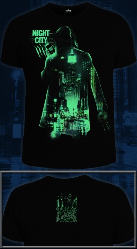 Мужская футболка"Night City-3" фото 2
