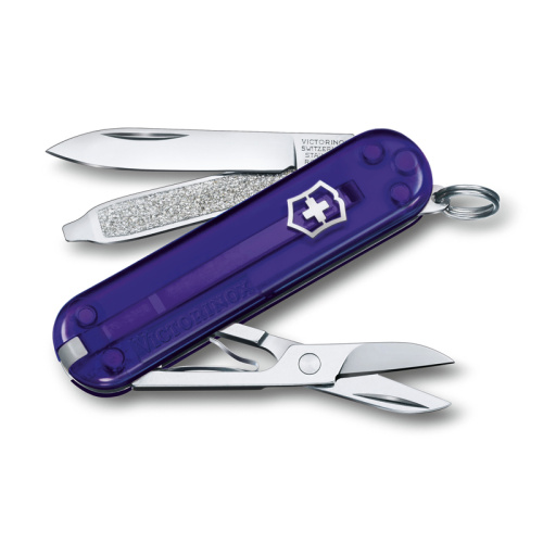 Нож-брелок Victorinox Classic SD Colors, 58 мм, 7 функций, "Persian Indigo"