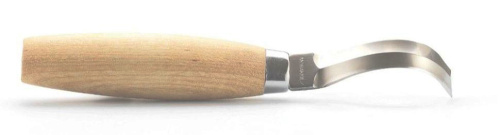 Нож Morakniv Hook Knife 163 Double Edge ложкорез, нержавеющая сталь, рукоять из березы фото 5