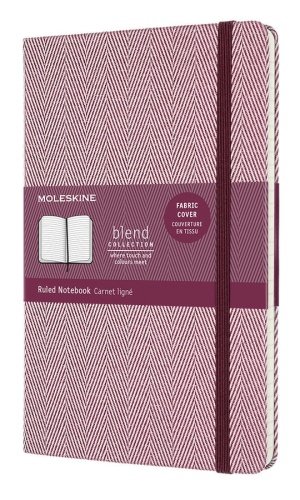 Блокнот Moleskine Blend Collection 2020 Large, 240 стр., пурпурный, в линейку