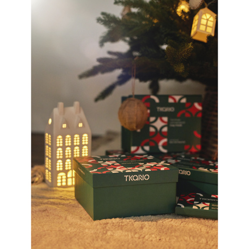 Домик из фарфора с подсветкой aalborg из коллекции new year essential, 21,6 см фото 6