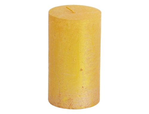Свеча столбик "Металлик мрамор макси", 6.8х12 см, Kaemingk фото 3
