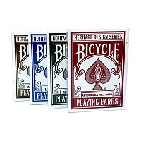 Карты "Bicycle Heritage Series Set (4 deks)"