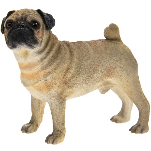 Статуэтка собаки породы Мопс, 10 см фото 2