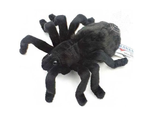 Мягкая игрушка Тарантул черный, 19 см, HANSA фото 2