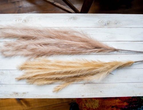 Декоративная ветка "Пьюмэ", искусственные перья, 130 см, Koopman International фото 4