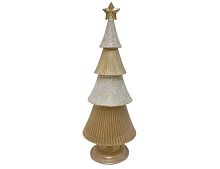 Декоративная настольная ЕЛЬ БРЭЙДИ, полистоун, 41 см, Due Esse Christmas