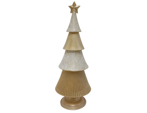 Декоративная настольная ЕЛЬ БРЭЙДИ, полистоун, 41 см, Due Esse Christmas