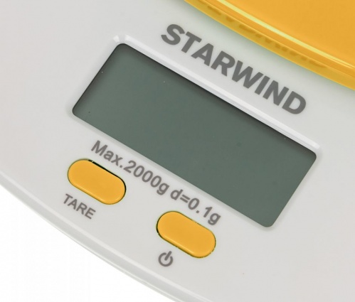 Весы кухонные электронные Starwind, до 2 кг, 2хААА фото 4