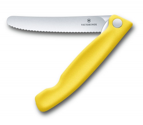 Нож Victorinox для очистки овощей, лезвие 11 см, серрейторная заточка фото 2