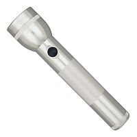 Фонарь MAGLITE, 2D, серебристый, 25 см, в блистере