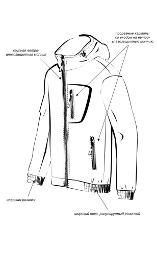 ЯЛ-02-28 Костюм куртка/брюки, р.44-46, рост 170-176, кмф светло-серый фото 3