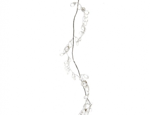 Гирлянда "Хрустальные капли", акрил, прозрачная, 90 см, Kaemingk фото 4
