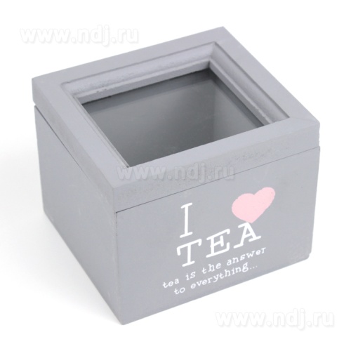 Коробочка для чая "TEA" L9,5*W9*H8 см