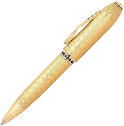 Cross Peerless 125 - Gold, шариковая ручка, M, BL фото 2