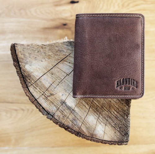 Бумажник Klondike Jamie, коричневый, 9x10,5 см фото 9