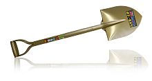 Лопата японская штыковая Asaka Japan, штык 292*232 мм., рукоять сталь