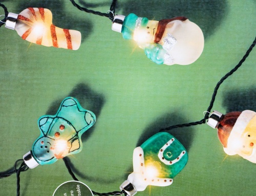 Электрогирлянда "Новогоднее обаяние", 20 LED-огней, стекло, 9.5+3 м, зелёный провод, Kaemingk фото 2
