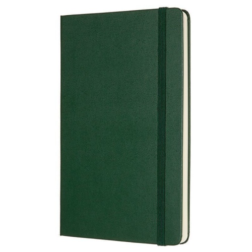 Блокнот Moleskine Classic Large, 240 стр., зеленый, пунктир фото 5