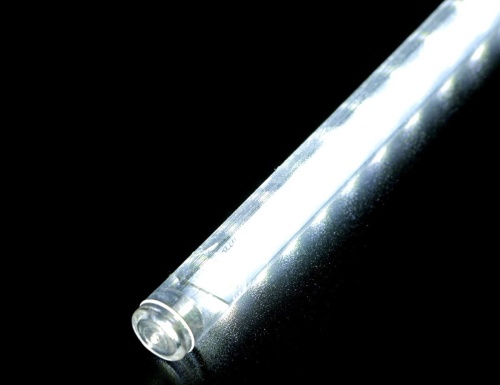 Светодиодная гирлянда Тающие Сосульки 10*0.5 м, 720 холодных белых LED ламп, черный ПВХ, 10 м, 12V, IP44, BEAUTY LED фото 2