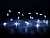 Гирлянда МИКРО ЗВЁЗДОЧКИ, 20 холодных белых mini LED-ламп, 1 м, серебристый провод, батарейки, Koopman International