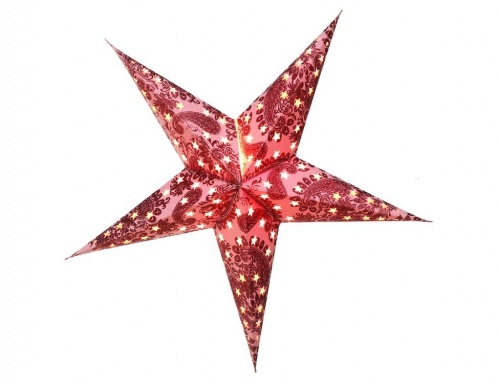 Подвесная звезда "Равенна", бумага, 60 см, Boltze фото 2