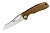 Нож Honey Badger Wharncleaver M, D2, песочная рукоять