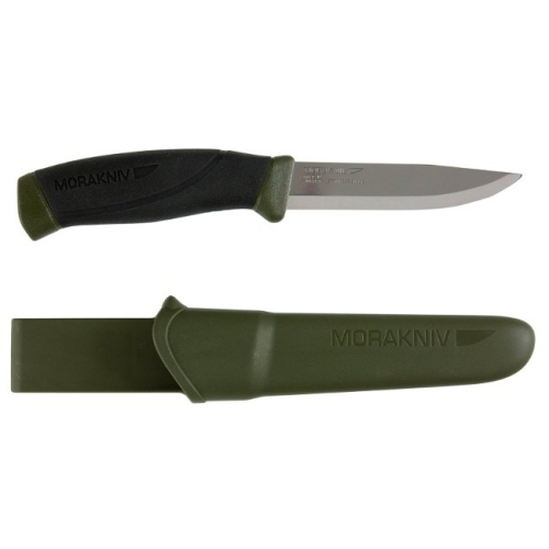 Нож Morakniv Companion MG, нержавеющая сталь, хаки