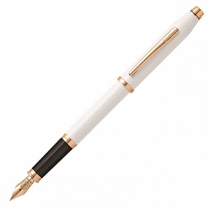 Cross Century II - Pearlescent White Lacquer, перьевая ручка, M
