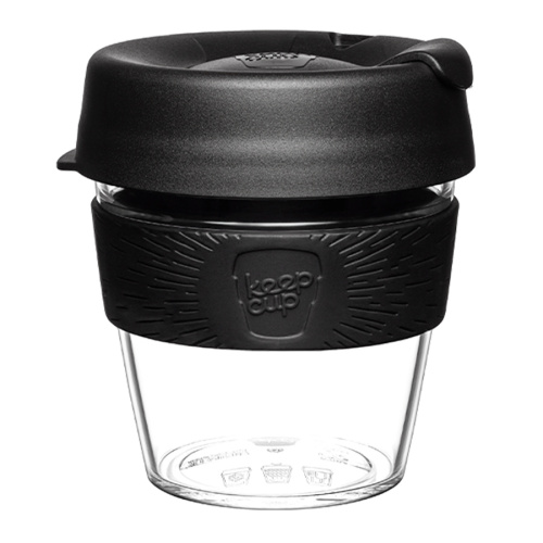 Кружка keepcup original s 227 мл clear black