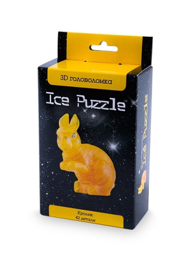 3D головоломка Ice puzzle Кролик, Crystal Puzzle