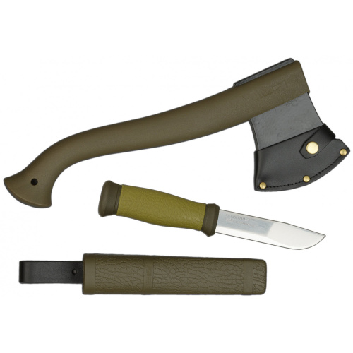 Набор Morakniv Outdoor Kit MG, нож Mora 2000 + топор фото 5