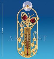 AR-3726/ 1 Термометр на липучке «Бабочка» с цветными кристаллами (Юнион)
