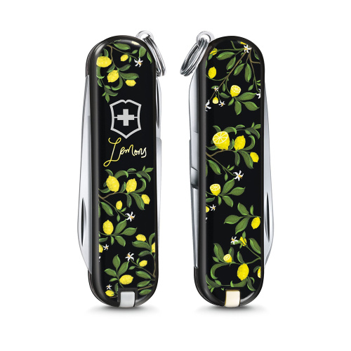 Нож-брелок Victorinox Classic LE 2019, 58 мм, 7 функций, "When life gives you Lemons"