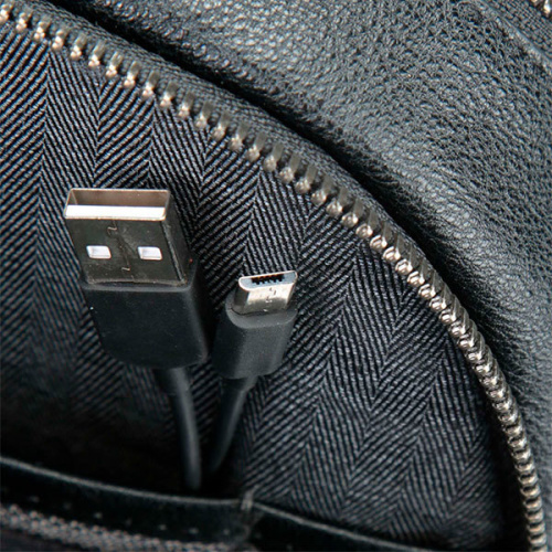 Рюкзак мужской Piquadro Black Square CA3444B3BM/N черный натур.кожа фото 9