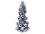 Настольная ёлка БРЫЗГИ ШАМПАНСКОГО, серебряная, 33 см, Koopman International