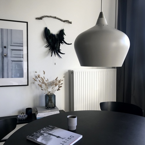 Лампа подвесная cohen, 15хD16 см, белая матовая фото 6