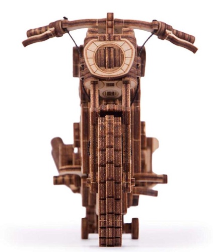 Механическая сборная модель Wood Trick Мотоцикл DMS фото 8