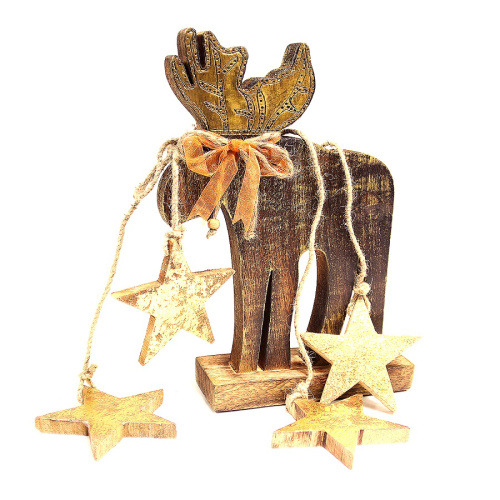 Фигурка декоративная raindeer, 29х19х6 см фото 5